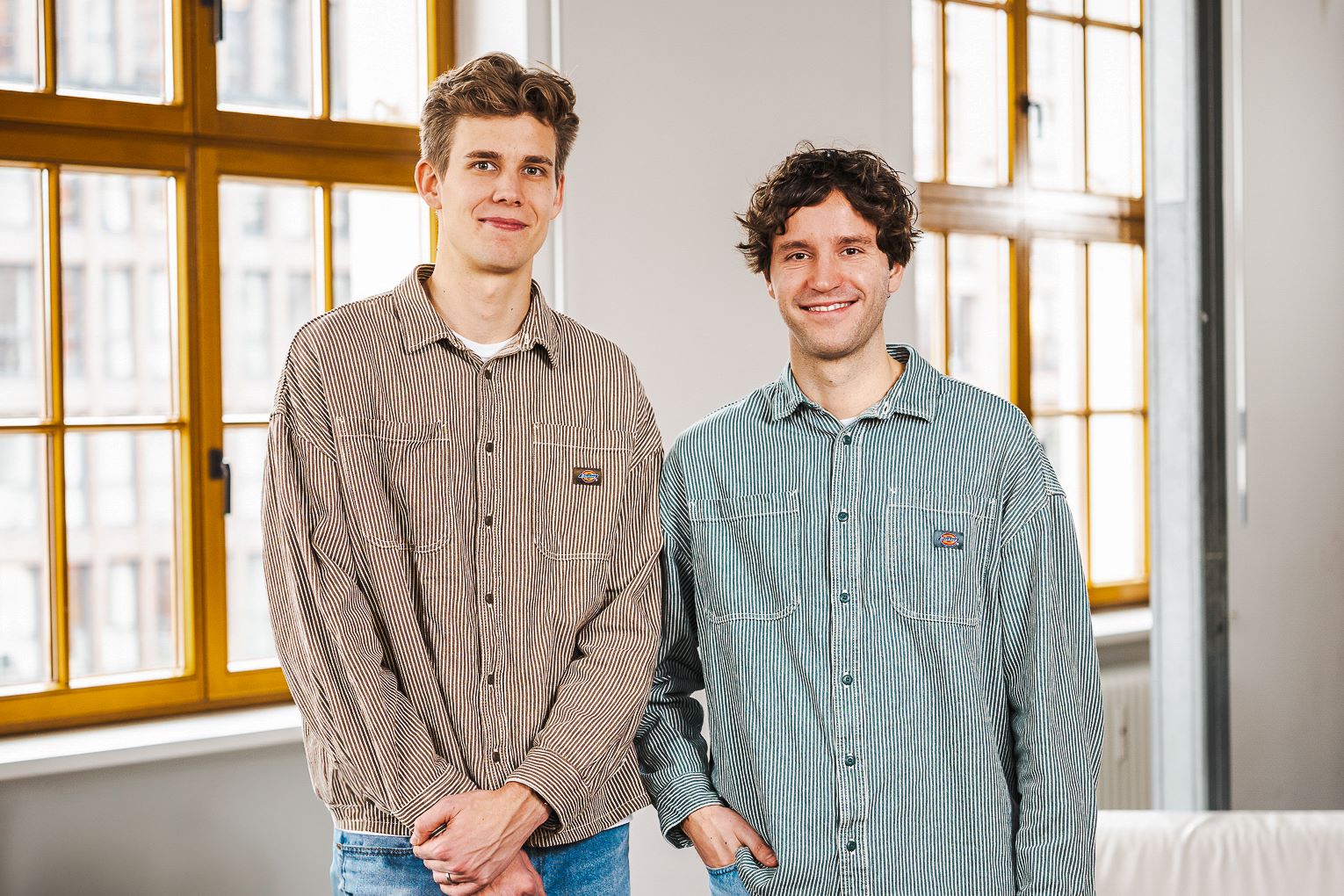 Die beiden Filmemacher Daniel Bärg und Erik Leibfritz