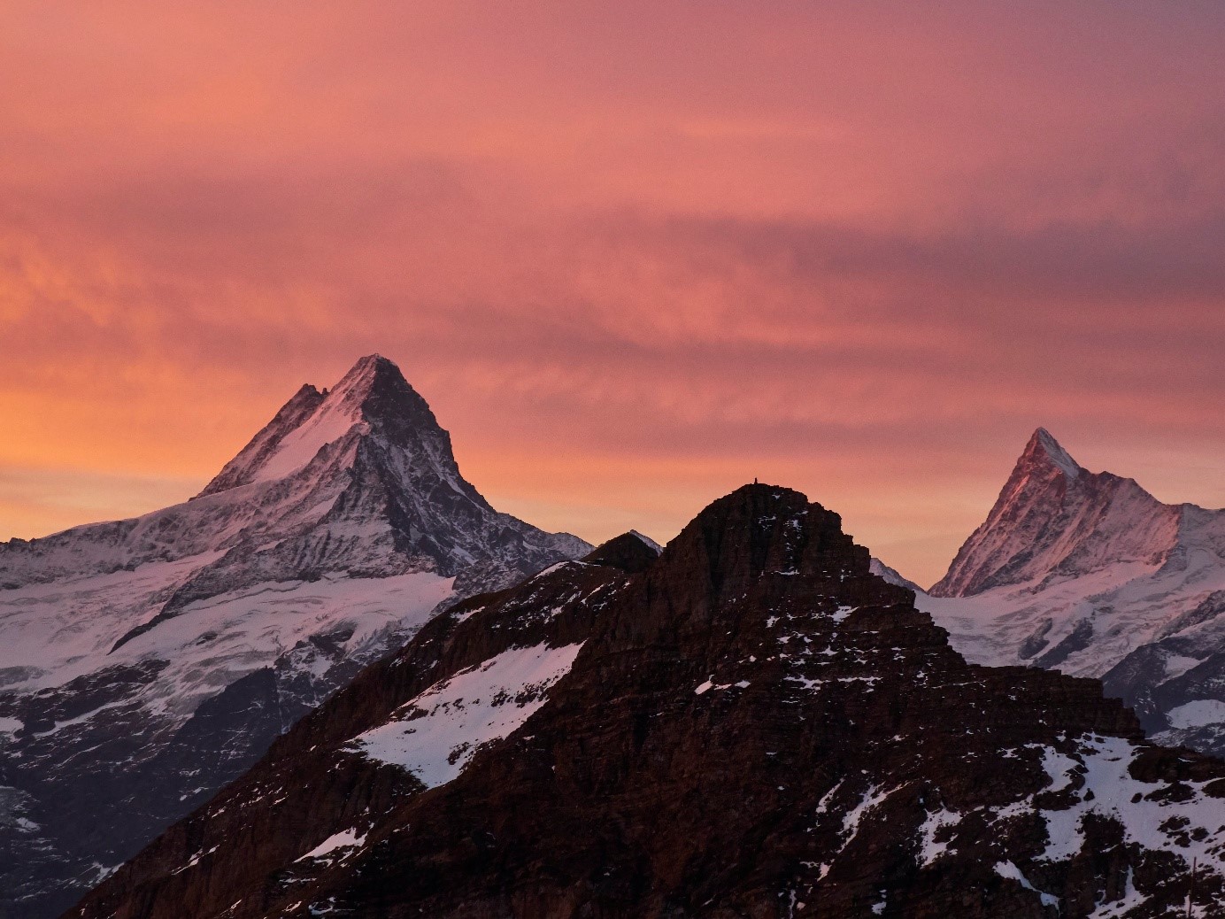 Bergpanorama Grindelwald