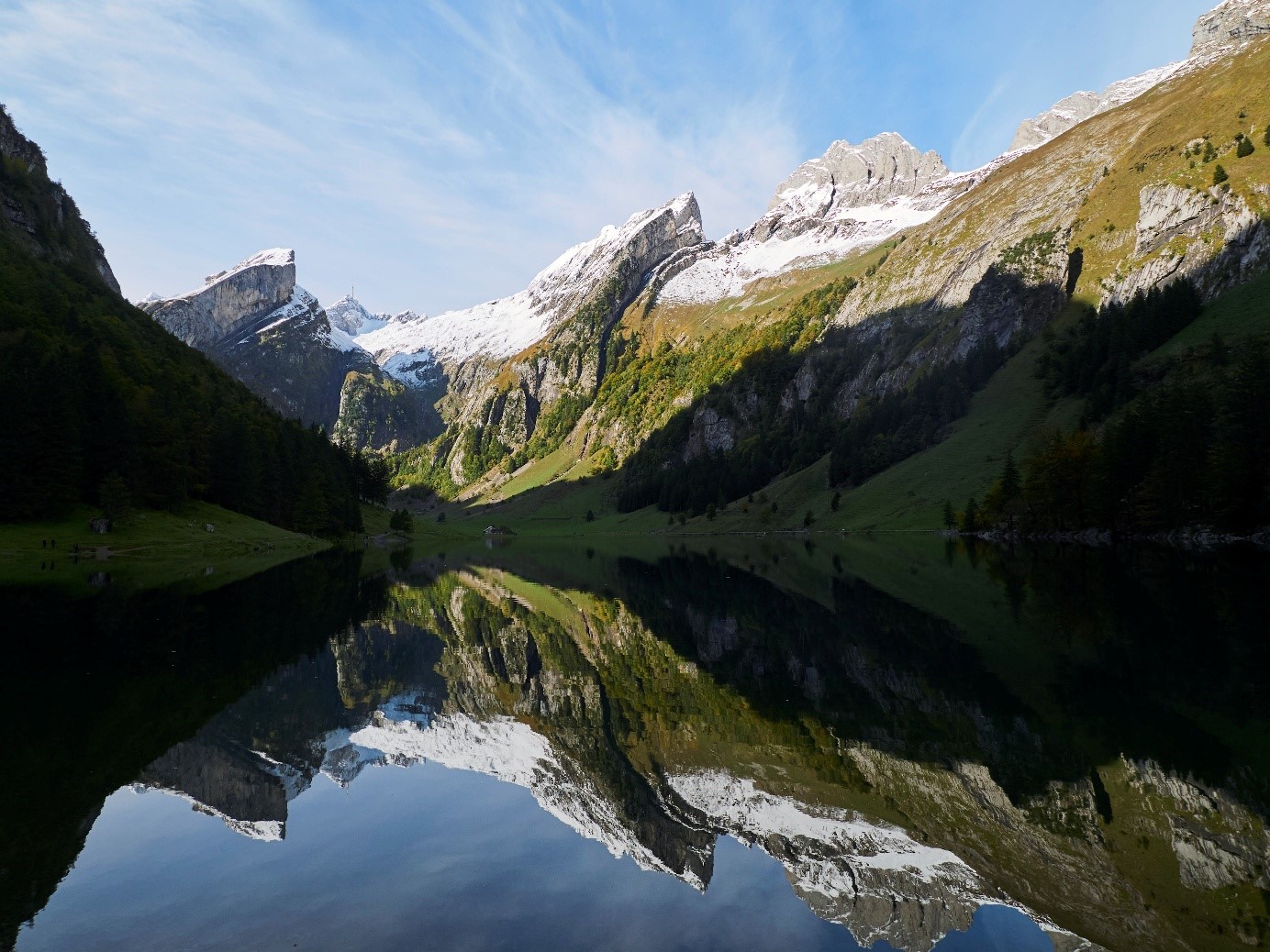 Der Seealpsee im Alpstein