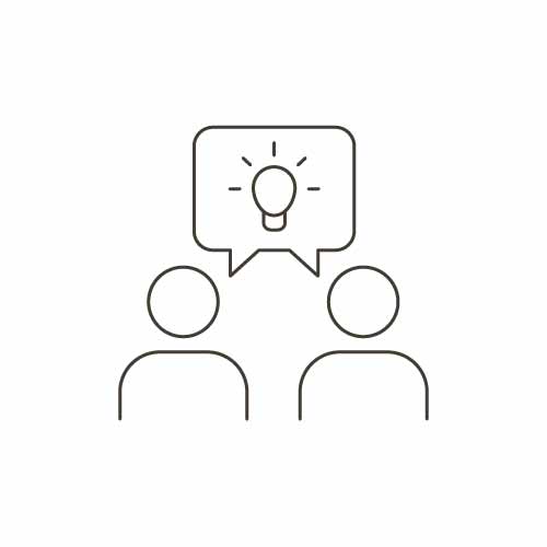 Beratung und Ideenfindung Beratung Icons