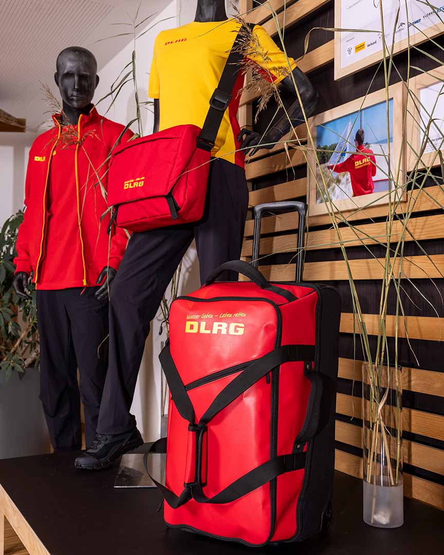 Ausstellung_Kooperation_VAUDE_DLRG Kooperation_VAUDE_DLRG