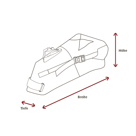 Lenkertaschen Lenkertaschen Abmessungen